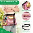 thumbnail image 4 of Yayeee Waist Apron with Pockets for Cooking Waterproof Half Server Aprons, Cute Doughnuts Pattern, 4 of 7