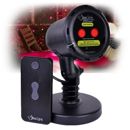 BlissLights Outdoor/Indoor Spright Firefly Motion Moving Laser Light With