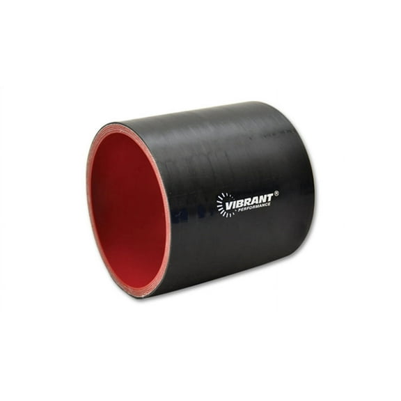 Vibrant Performance 2708 VIB2708 4 PLY SILICONE SLEEVE, 2.25IN I.D. X 3IN LONG - BLACK