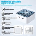 thumbnail image 4 of Turbo Cargador 40W Moreka CC22 doble puerto C Cable C 1M, 4 of 7