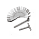 thumbnail image 5 of Herramienta T llave ajuste de punterias de motocicleta Vento, Yamaha, Honda, Italika, Bajaj mas set de galgas curvas milimetricas 0.005-0.020, 5 of 5