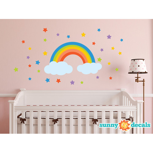 Sunny Decals Rainbow Wall Decal