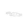 Genuine OE GM Outer Filler - 25830199