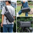 thumbnail image 4 of High Reflective Design Large Capacity Diagonal Bag Road Bike Basket Bicycle Frame Bag for Handlebars MTB, 4 of 9