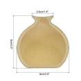 thumbnail image 2 of 3.5x3.5  Inch Wooden Half Vases for DIY Handmade Material Mosaic Production Handmade Home Decor Gift, 2 of 5