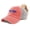 Coral, variant on Womens Ponytail Cap Air Force Mom Embroidery Cotton Distressed Trucker Hats Strap Closure Black Design Only