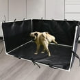 thumbnail image 6 of Dualoai Indoor Dog Potty Tray High Walls for Winter Pet Pad Tray Easy to to Assemble for, 6 of 9