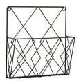 thumbnail image 2 of Trayknick Étagère Murale Style Moderne Design Chic Gain de Place pour Rangement de Magazines Mural pour Maison Noir, 2 of 13