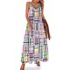 thumbnail image 1 of Vestido sin mangas de madrás con patchwork rosa preppy Vestidos de baile Ropa, 1 of 7