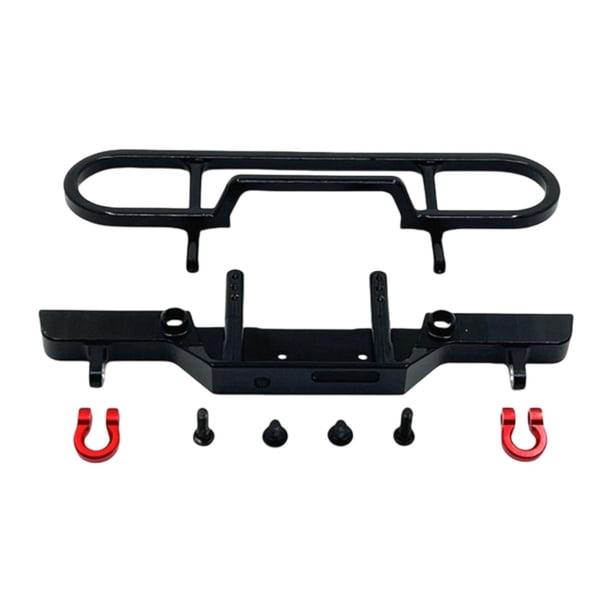 Barra de aluminio de 1/24, liviana, fácil de instalar, resistente, accesorio de repuesto para Negro