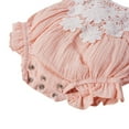 thumbnail image 4 of Newborn Baby Girls Summer Sleeveless Romper Toddler Ruffle Lace Floral Jumpsuit Bodysuit, 4 of 6