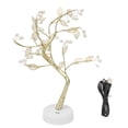 thumbnail image 3 of Luces LED para árboles mano de obra fina apariencia exquisita ramas ajustables lámpara de árbol artificial para dormitorio oficina balcón ANGGREK Otros, 3 of 8
