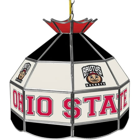 - The Ohio State Glass Tiffany Lamp - 16 inch diameter, Brutus
