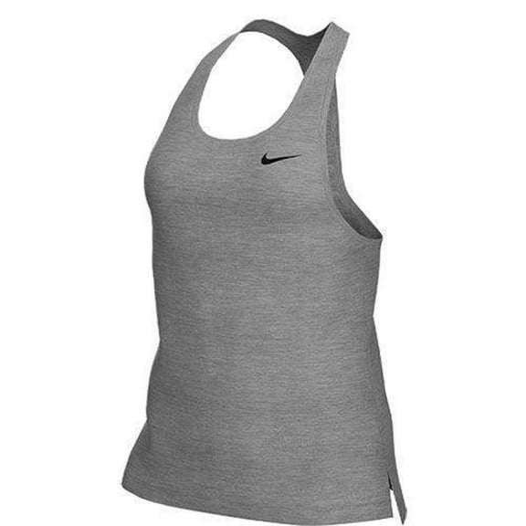 Nike Womens Yoga Layer Tank Medium, Grey