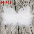 thumbnail image 3 of 10pcs Angel Feather Wing Christmas Tree Home Party Decor Hanging Ornament Wedding Prop, 3 of 6