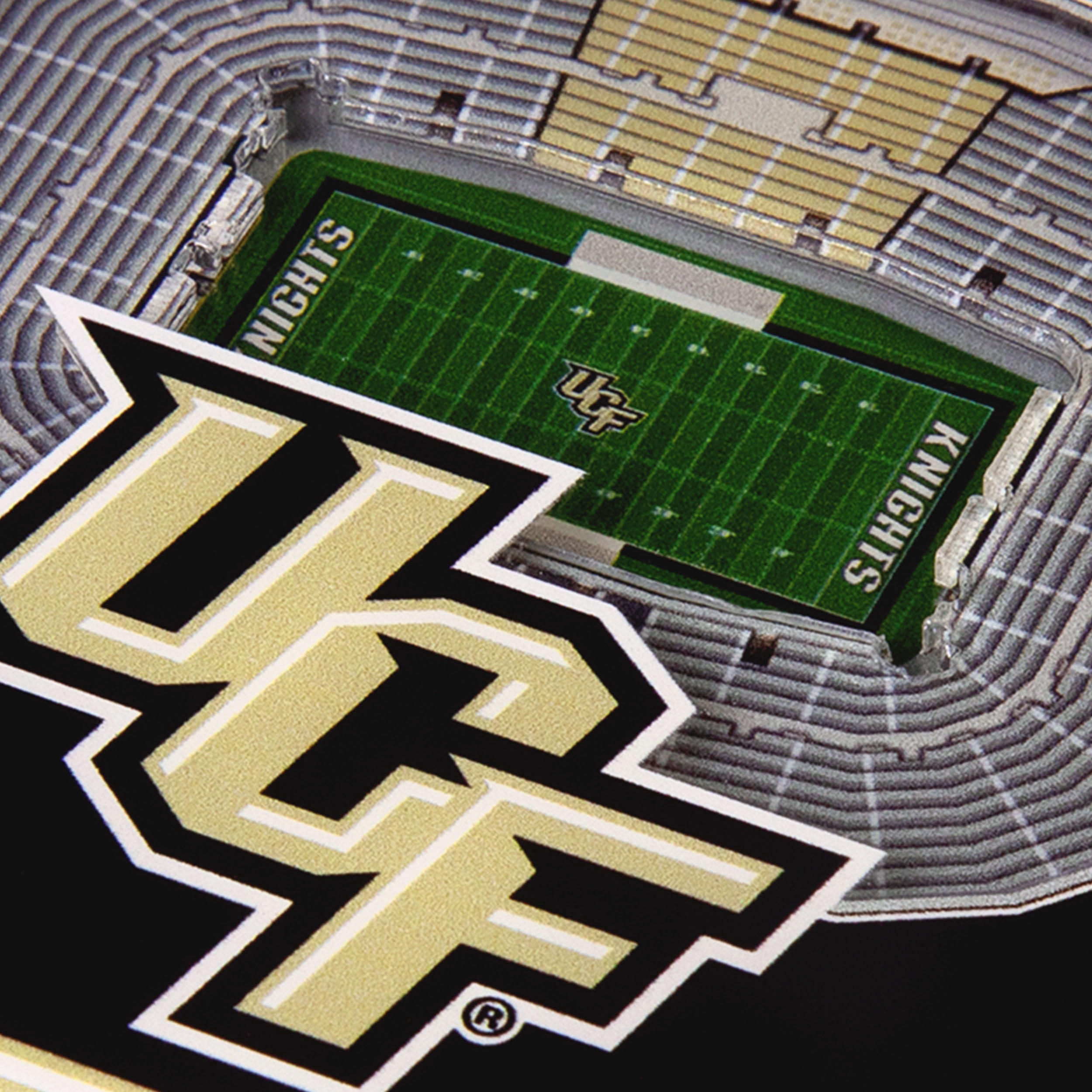 YouTheFan NCAA Central Florida Knights Stadiumview Cribbage