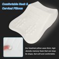 thumbnail image 5 of 2 piezas de almohada para reposacabezas de asiento de coche para alivio del dolor de cuello y soporte para el cuello, memoria de cojín para el cuello, 11 Feliz Sencillez, 5 of 5