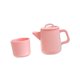 thumbnail image 3 of Decoración de casa de muñecas Mini tetera Taza de té Juego de té de color sólido Accesorios de cocina Rosa claro, 3 of 9