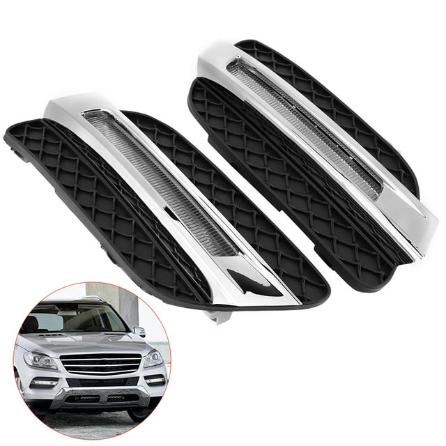 Luz De Conducción De Automóviles Luz Diurna Impermeable DC12V 6000-6700K LED Impermeable DRL Luz De Circulación Diurna Apta Para ML Clase W166 12 - 13 ANGGREK Otros