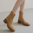 thumbnail image 3 of B91xZ Womens Snow Boots Classic Ultra Mini Platform Fashion Boot,Khaki 6.5, 3 of 5