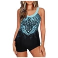 thumbnail image 2 of WaiiMak Swimsuit Women Two Piece Tankini Bathing Suits For Women Tummy Control Swimwear, 2 of 7
