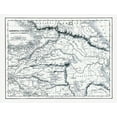 thumbnail image 2 of Oxford 18x15 White Modern Wood Framed Museum Art Print Titled - Asia Armenia Colchis Albania Iberia - Oxford 1828, 2 of 4