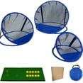 thumbnail image 1 of Red de práctica de golf con tapete de golf 10 pelotas de golf 1 tee de golf juego de chipping de golf, 1 of 7