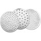 thumbnail image 3 of Triturador de patatas de acero inoxidable con 3 discos intercambiables, exprimidor y exprimidor de verduras, ideal para puré de patatas, exprimidor de frutas, exprimidor de bebés, blanco, 1 pieza esquí esquí Gafas de esquí, 3 of 5