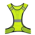 thumbnail image 4 of EIMELI Reflective Safety Running Vest Outdoor Safety Visibility for Hiking Camping Wear Without Light Orange, 4 of 8