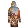 thumbnail image 2 of Thanksgiving Shetland Sheepdog Pilgrim Grateful, Thankful, Blessed Fall Welcome All Over Print 3D Hooded Duffle Toggle Coat Sheltie Dog Lover Gifts - 00021, 2 of 6