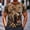 A25 Khaki, variant on Men's Funny Sloth Animal Print Graphic T-Shirts 3D Novelty Short Sleeve Crewneck Casual Summer Everyday Essential Tees Comfortable Breathable Tops
