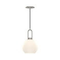 thumbnail image 5 of PD601608BNCL-Alora Lighting-Soji - 1 Light Pendant-12.5 Inches Tall and 7.88 Inches Wide-Brushed Nickel Finish-Clear Glass Color   -Traditional, 5 of 5
