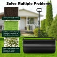 thumbnail image 6 of Gymax Lawn Roller Push/Tow Behind a Tractor Sod Drum Roller for Garden Yard Park Farm Black, 6 of 10