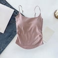 thumbnail image 6 of MDUKONU Tank Tops for Women Square Neck Spaghetti Strap Double Lined Y2K Going Out Camisole Top Size: One Size RD2, 6 of 7