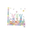thumbnail image 1 of Vacaciones Cocktail Servilletas Papel Conejo de Pascua Tema Platos de Papel de Fiesta 25-Pack 18x18x3cm Coloridos Utensilios de Mesa Desechables, Platos Y Servilletas Suministros de Fiesta, 1 of 6