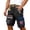 Black-3, variant on Independence Day Shorts for Men 2026 Summer Casual Us Flag Print Straight Leg Cargo Shorts with Pockets
