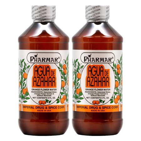 Imperial Agua Azahar Orange Flower Water 8oz (Pack of 2)