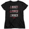 Scarface Drug Crime Drama Movie 1983 Money Power Women Womens T-Shirt Tee