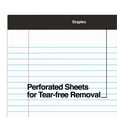 thumbnail image 5 of Staples Notepads 8.5" x 14" Wide White 50 Sh/Pad 12 Pads/PK (51297/26786) TR57342/26786, 5 of 8