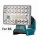 thumbnail image 1 of Luz de Escritorio de 5 Inch 18W Adecuada For Makita Bosch Dewalt Black Decker Milwaukee Batería de Litio de 14.4V-20V Herramienta Lámpara Portátil, 1 of 25