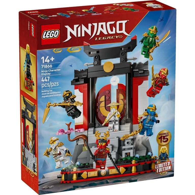 LEGO NINJAGO Ninja Character Display 15th Anniversary Building Toy