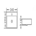 thumbnail image 4 of DROP Bath and Kitchen Bain lavabo vasque, 4 of 4
