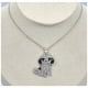 thumbnail image 3 of Mascotas Dije y Collares DogNeck21 2Pzas Shih Izu Plata Metal Cadena y Dije., 3 of 4