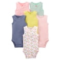 thumbnail image 1 of Body Simple Joys de Carter's Baby Girls, paquete de 6 unidades, 18 meses, 1 of 2
