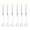 B, variant on Twfbrm Christmas Tree Candles, 6 Pack Flameless Taper Candles with Crystal Ball and Remote, White LED Candles Christmas Decoration for Home, Party, Wedding, Gift, Christmas Tree Decor