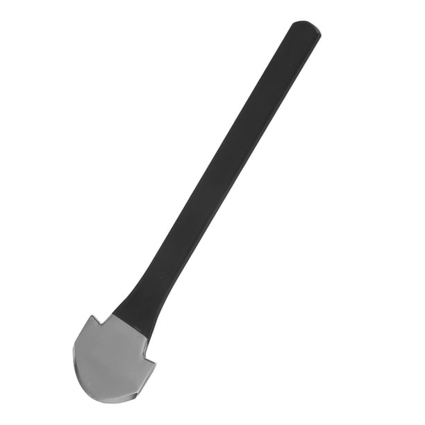 Cuchillo Ventilador Pedicura Cuchillo Acero Alto Manganeso Callos Raspado Uñas De Los Pies Ventilador Cuchilla Herramienta Para Eliminar La Piel Muerta Negro