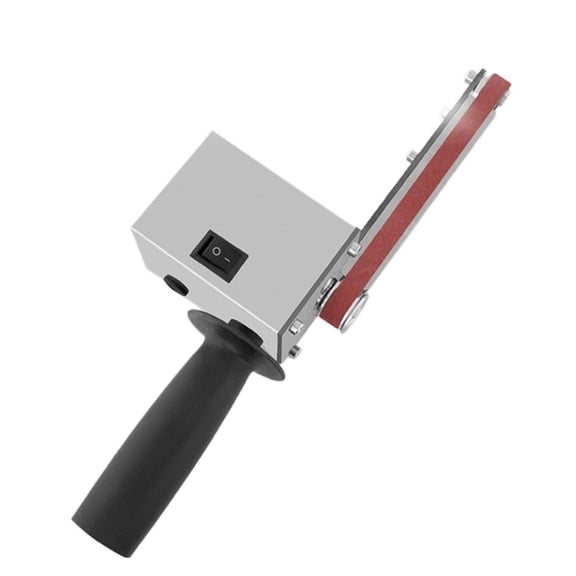 Electric Belt Sander Machine Angle Grinder Mini DIY Electric Sanding Polishing Machine Tools 330x10MM Abrasive Belts ,Powerful