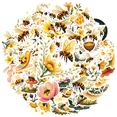 thumbnail image 5 of cartoon Bee Honey Theme Stickers, Waterproof Bee Honey Theme Sticker for Water Bottle Laptop Phone Cases Planner Skateboard Luggage Helmet Party Favor Decor, Ideal for Adults Teens Teacher Rewards, 5 of 8