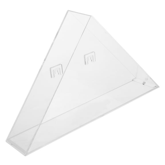 MIPCASE Acrylic Folded Flag Display Case Storage Box for Patriotic Individuals, 1-Pack Protective Keepsake