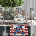 thumbnail image 3 of JoyMoreHome 4th of July Table Runner Patriotic America Memorial Day Independence Day 13x72 Inch Dining Table Decoratios Indoor Outdoor Home Decor, 3 of 4